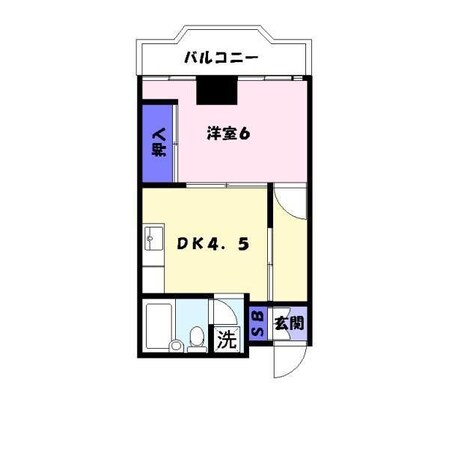 山陽姫路駅 徒歩7分 3階の物件間取画像